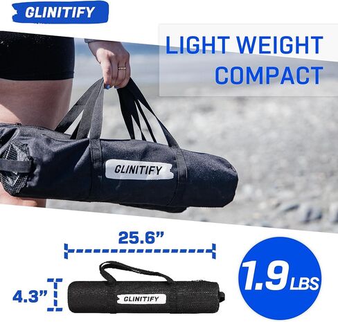 مقاعد الاستاد القابلة للطي من جلينيتيفاي، كرسي تخييم قابل للنفخ، مقاعد مبيضة مقاومة للماء، خفيفة الوزن مع أشرطة قابلة للتعديل مدمجة للتخييم والمشي لمسافات طويلة والشاطئ ورحلات السيارة. in Kuwait