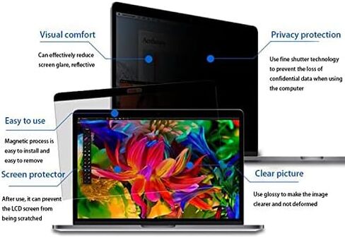 AMZER مرشح شاشة الخصوصية المغناطيسي لجهاز MacBook Air 11.6 بوصة 2010-2015 (A1370/ A1465) in Kuwait