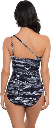 ملابس سباحة نسائية من MagicSuit حمالة صدر Charlize Shelf قابلة للتعديل قطعة واحدة، أسود/رمادي، 07 in Kuwait