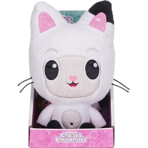 Posh Paws 50105 Gabby's Dollhouse 25cm (10-inches) Pandy Paws Character Soft Plush Toy, White in Saudi Arabia