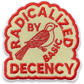 تم التطرف من خلال رقعة الحشمة الأساسية 3 بوصات للطيور، والعدالة الاجتماعية، والناشط، والليبرالي الاشتراكي، والكي على/الخياطة على بقع مزخرفة من القماش المطرز لقبعات سائقي الشاحنات، وملابس الظهر، وإكسسوارات DIY، والهدايا in Kuwait