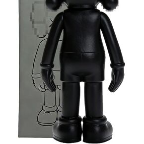 8Inch Black XX Inspired Black Action Figure Kitchen Decor, Artistic PVC Figure for Modern Home, Office Collectors, 8IN Sculpture with XX Eyes Design Unique Gift for Chefs Art Lovers. in Saudi Arabia