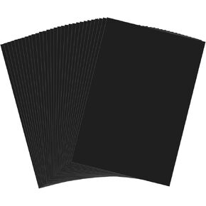 50 Sheets Black Construction Paper 8.5 x 11 Inch Assorted-65Lb/180Gsm, Construction Paper Bulk for Classroom Supplies, Crafts & Scrapbooking DIY Supplies in Kuwait