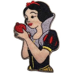 Cute Princess Embroidered Iron on Patch- 3.5" x 2" in Kuwait
