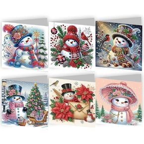 مجموعة بطاقات تهنئة من DoxQcs 5D DIY Diamond Art Painting، بطاقات عيد ميلاد عيد الميلاد والهالوين للمباركة والهدايا، مجموعة بطاقات تهنئة لعيد الميلاد وعيد الشكر والهالوين Cat-2 in Saudi Arabia