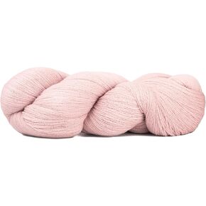 HiKoo Merino Lace Light Yarn for Knitting and Crocheting, Soft 100% Merino Wool Lace Weight Yarn, 100 Gram Hank, 1531 Yards, #1003 - Shade in Saudi Arabia