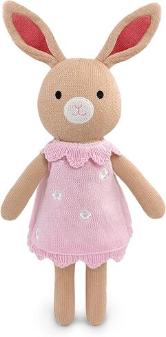 Knitted Cat Stuffed Animal,11 Inch Stuffed Animal Plush Cat Cute Animal Cat Toy for Kids,Soft Cat Toy Plush Knitte Stuff Animal Birthday in Saudi Arabia