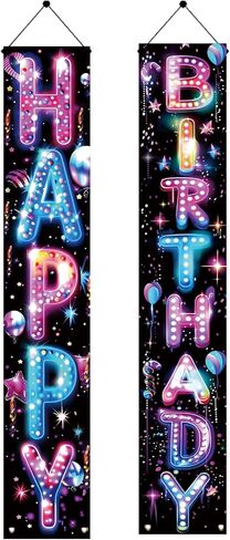 2PCS Back to School Porch Banners 71 x 12 Inch Pencil Shaped Welcome Sign Hanging Decorations for Classroom Door School Entry Hallway Wall Outdoor First Day of School Party Decor in Saudi Arabia