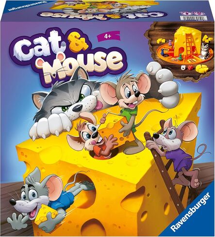 Ravensburger Cat & Mouse Board Games for Children Age 4 Years Up - 2 to 4 Players - Kids Gifts in Saudi Arabia