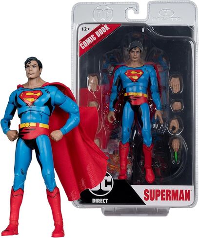 ألعاب ماكفارلين - شخصية DC Direct Page Punchers Superman (Superman '78) مقاس 7 بوصات مع رسوم هزلية in Saudi Arabia