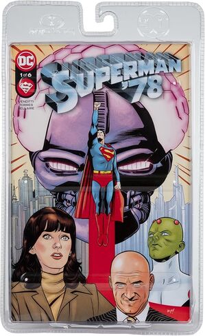 ألعاب ماكفارلين - شخصية DC Direct Page Punchers Superman (Superman '78) مقاس 7 بوصات مع رسوم هزلية in Saudi Arabia