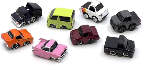 Diecast Model Car Compatible with CarTuned 1:64 2025 Series 6 Mainline Assortment of 8 Pieces Cars 592631-XX5 Factory Seal in Saudi Arabia
