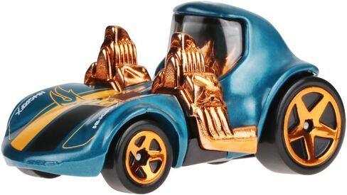 Hot Wheels - الذكرى السنوية الـ 56 لللؤلؤ والكروم - مقياس 1:64 - مطحنة مزدوجة ملونة 5/6 - نموذج سيارة لهواة التجميع HVX08 in Saudi Arabia