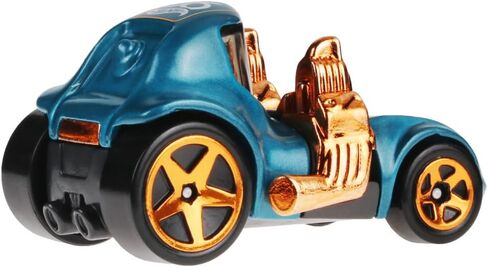 Hot Wheels - الذكرى السنوية الـ 56 لللؤلؤ والكروم - مقياس 1:64 - مطحنة مزدوجة ملونة 5/6 - نموذج سيارة لهواة التجميع HVX08 in Saudi Arabia