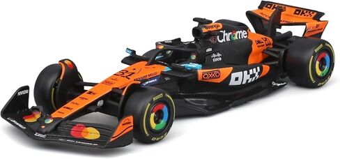 Bburago MCL39#81 Oscar Piastri Formula One F1 Australian GP (2025) "Race Series 1/43 Diecast Model Car 38248OP in Saudi Arabia