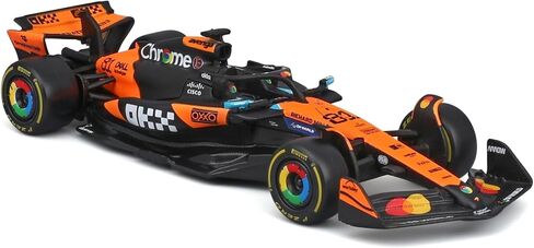 Bburago MCL39#81 Oscar Piastri Formula One F1 Australian GP (2025) "Race Series 1/43 Diecast Model Car 38248OP in Saudi Arabia