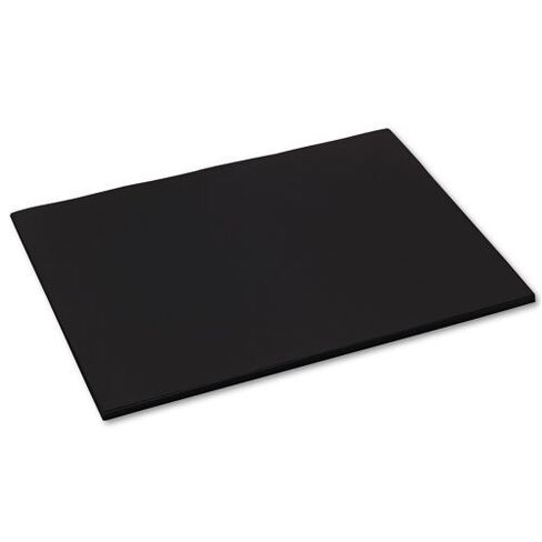 Pacon : Tru-Ray Construction Paper, 100% Sulphite, 18 x 24, Black, 50 Sheets -:- Sold as 2 Packs of - 50 - / - Total of 100 Each in Saudi Arabia