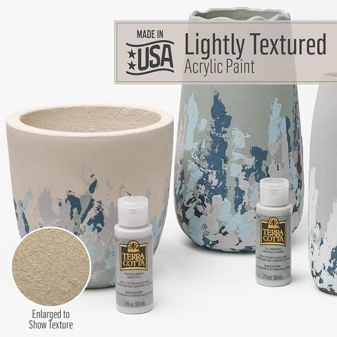 FolkArt, Desert Chic Set, 6 Piece Terra Cotta Acrylic Paint Kit Featuring 6 Colors for DIY Indoor & Outdoor Multi-Surface Craft Projects, 7593 in Saudi Arabia