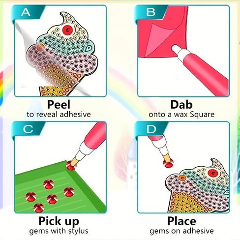 24-Piece Diamond Painting Kit for Adults - Complete DIY Craft Set with Gem Tools, Full Drill Mosaic Art Stickers for Beginners, Ideal Gift for Art Lovers in Saudi Arabia
