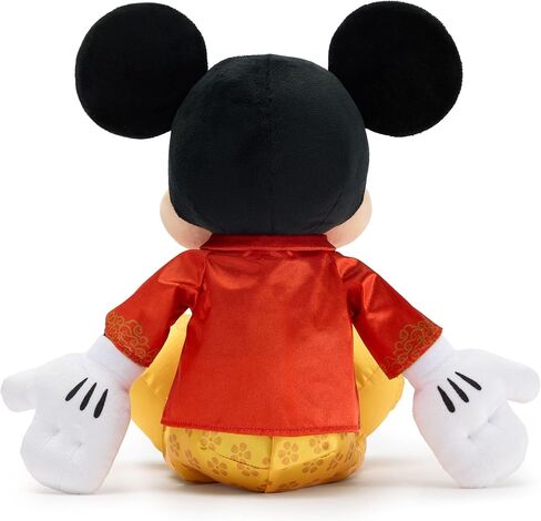 Disney Store Official Mickey Mouse 2026 Lunar New Year Plush - Year of The Fire Horse - Satin Outfit with Embroidered Tunic & Floral Pants - Disney Plushy with Detailed Plush Sculpting - 17" in Saudi Arabia