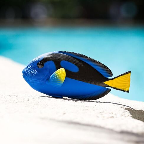 Safari Ltd. Blue Tang Figurine - Detailed 4.75" Plastic Model Figure - Fun Educational Play Toy for Boys, Girls & Kids Ages 3+ in Saudi Arabia