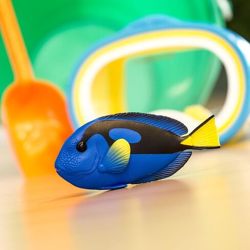 Safari Ltd. Blue Tang Figurine - Detailed 4.75" Plastic Model Figure - Fun Educational Play Toy for Boys, Girls & Kids Ages 3+ in Saudi Arabia