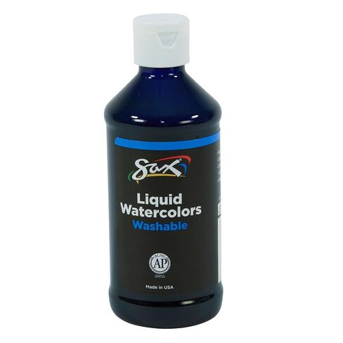 Sax - 404584 True Color Concentrated Washable Liquid Watercolor - 8 Ounces - Blue in Saudi Arabia