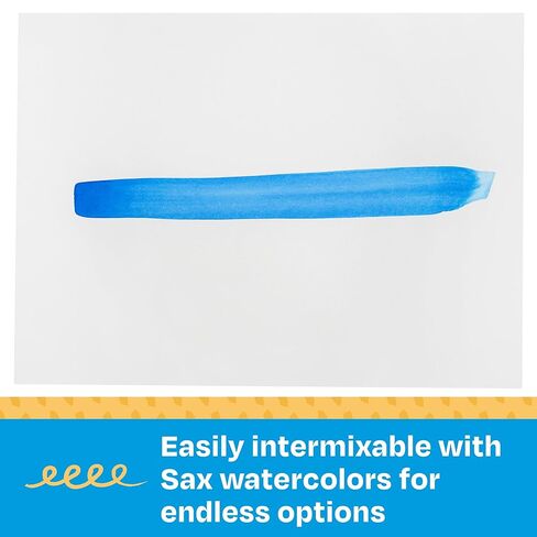 Sax - 404584 True Color Concentrated Washable Liquid Watercolor - 8 Ounces - Blue in Saudi Arabia