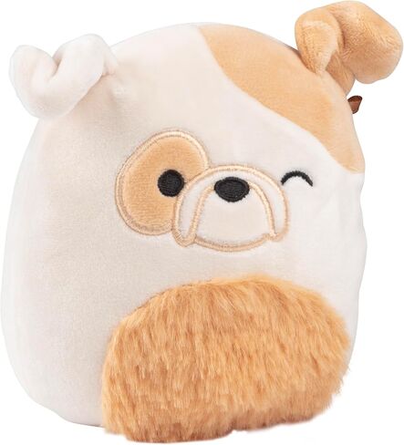Squishmallow Original 5 بوصة Brock The Bulldog - لعبة Jazwares الرسمية من القطيفة - لعبة حيوانات صغيرة محشوة ناعمة واسفنجية قابلة للتجميع - أضف إلى فريقك - هدية للأطفال والفتيات والفتيان in Saudi Arabia