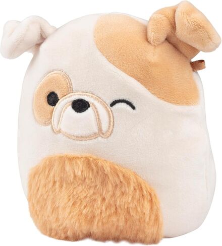 Squishmallow Original 5 بوصة Brock The Bulldog - لعبة Jazwares الرسمية من القطيفة - لعبة حيوانات صغيرة محشوة ناعمة واسفنجية قابلة للتجميع - أضف إلى فريقك - هدية للأطفال والفتيات والفتيان in Saudi Arabia