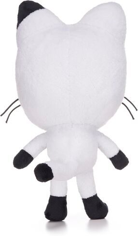 دمية Posh Paws 50105 Gabby's Dollhouse مقاس 25 سم (10 بوصة) لعبة قطيفة ناعمة لشخصية Pandy Paws، باللون الأبيض in Saudi Arabia