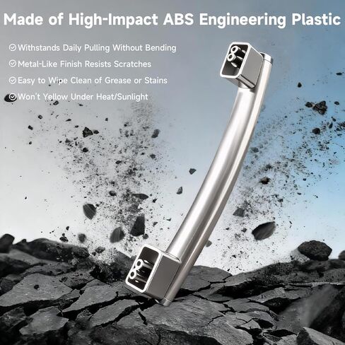 Replace#: WB15X26821 Door Handle Microwave Handle Replacement Compatible with GE Microwave Oven JVM6172SK1SS JVM7195SK1SS JVM7195SK2SS JVM7195SK3SS in Kuwait