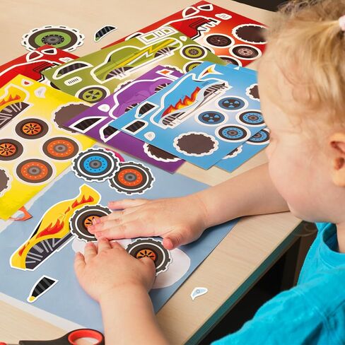 122 قطعة من هدايا الحفلات على شكل شاحنة مونستر، لوازم حفلات أعياد الميلاد للشاحنة تتضمن حقائب جيدة، أساور، سلاسل مفاتيح، ملصقات، نظارات ورقية، موضوع سباقات الطرق الوعرة، مكافآت الفصل الدراسي in Kuwait