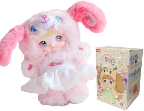 Nommi Puppy Diary Series Vinyl Face Plush Cute Doll Anime Character Ornaments Random Design Figures Collectible Toys Birthday Gifts (Single Box) in Saudi Arabia