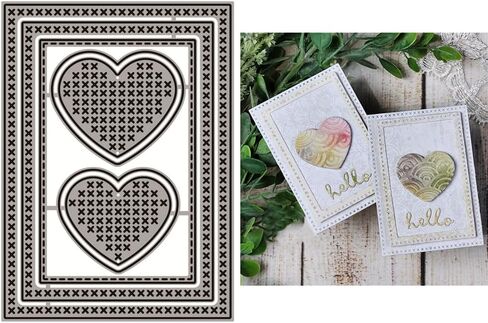 Oval Background Labels Die Cuts for Card Making, Dotted Lace Metal Cutting Dies for Paper Scrapbooking, DIY Stencils for Album Party Wedding Festivals Decoration in Saudi Arabia