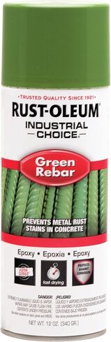 طلاء بخاخ من شركة Rust-Oleum Industrial Choice RB1600 System Green Rebar Epoxy، 12 أونصة in Saudi Arabia