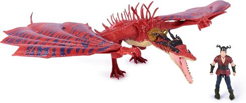 DreamWorks Dragons How to Train Your Dragon, Monstrous Nightmare and Snotlout, Viking Duo Action Figures, Kids Toys for Boys Ages 4 and up in Saudi Arabia
