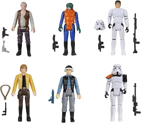 Star Wars Retro Collection Star Wars: A New Hope Multipack Action Figures 6-Pack 3.75" in Saudi Arabia