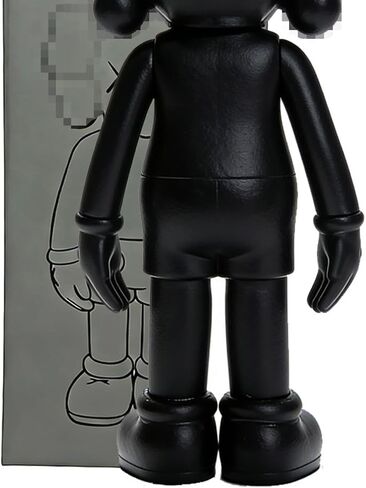 8Inch Black XX Inspired Black Action Figure Kitchen Decor, Artistic PVC Figure for Modern Home, Office Collectors, 8IN Sculpture with XX Eyes Design Unique Gift for Chefs Art Lovers. in Saudi Arabia