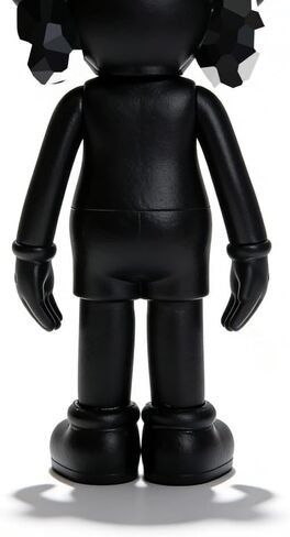 8Inch Black XX Inspired Black Action Figure Kitchen Decor, Artistic PVC Figure for Modern Home, Office Collectors, 8IN Sculpture with XX Eyes Design Unique Gift for Chefs Art Lovers. in Saudi Arabia
