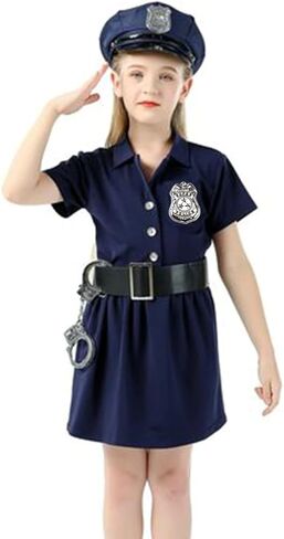 BinaryABC Metal Police Badges,Police Role Play Brooch Props,Halloween Cop Cosplay Costume Accessory,2PCS in Saudi Arabia