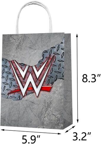 Minamihong Party Favor Bags 16PCS for Boxing Gift Goodie Treat Candy Bags for Boxing Themed Birthday Party Supplies Decorations in Saudi Arabia
