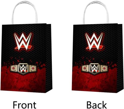 Minamihong Party Favor Bags 16PCS for Boxing Gift Goodie Treat Candy Bags for Boxing Themed Birthday Party Supplies Decorations in Saudi Arabia