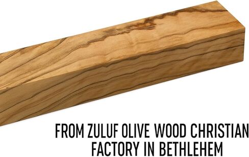 Zuluf Olive Wood Pen Blank 3/4" x3/4" x5-1/4 – Premium Holy Land Wood Blank for Turning, Carving, Craft, Lathe Projects, Pen Making Supplies – Authentic Bethlehem Olive Wood for Woodturning & DIY in Saudi Arabia