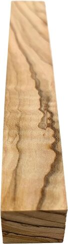 Zuluf Olive Wood Pen Blank 3/4" x3/4" x5-1/4 – Premium Holy Land Wood Blank for Turning, Carving, Craft, Lathe Projects, Pen Making Supplies – Authentic Bethlehem Olive Wood for Woodturning & DIY in Saudi Arabia