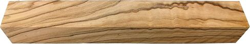 Zuluf Olive Wood Pen Blank 3/4" x3/4" x5-1/4 – Premium Holy Land Wood Blank for Turning, Carving, Craft, Lathe Projects, Pen Making Supplies – Authentic Bethlehem Olive Wood for Woodturning & DIY in Saudi Arabia