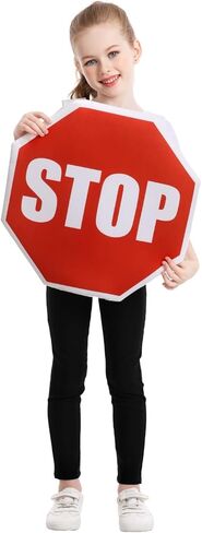 Seasons Traffic Sign Costume for Kids, Funny Halloween Costumes for Boys and Girls, One Size in Saudi Arabia