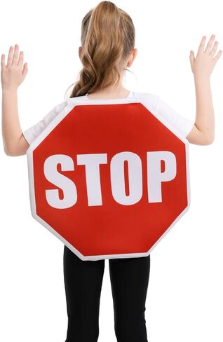 Seasons Traffic Sign Costume for Kids, Funny Halloween Costumes for Boys and Girls, One Size in Saudi Arabia