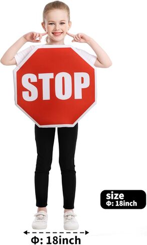 Seasons Traffic Sign Costume for Kids, Funny Halloween Costumes for Boys and Girls, One Size in Saudi Arabia