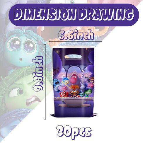 أكياس هدايا الحفلات من Sacuoskdyu 30 قطعة من الداخل إلى الخارج، حقائب هدايا لتزيين أعياد الميلاد من الداخل إلى الخارج لديكورات حفلات أعياد الميلاد in Kuwait